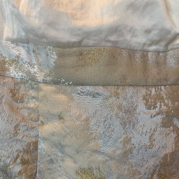 Lela Rose by Loft Dress - Cream & Gold (size 12) - EUC - Picture 5 of 6